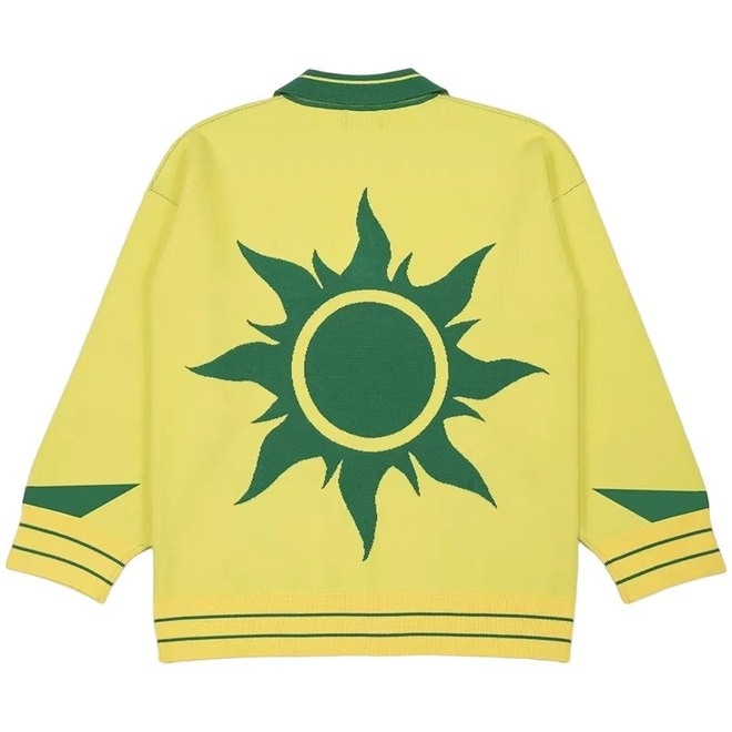 Mens Winter Casual Pullover Football Polo Knitwear Jersey