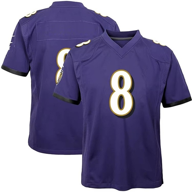 Youth American Football Team Training Jersey