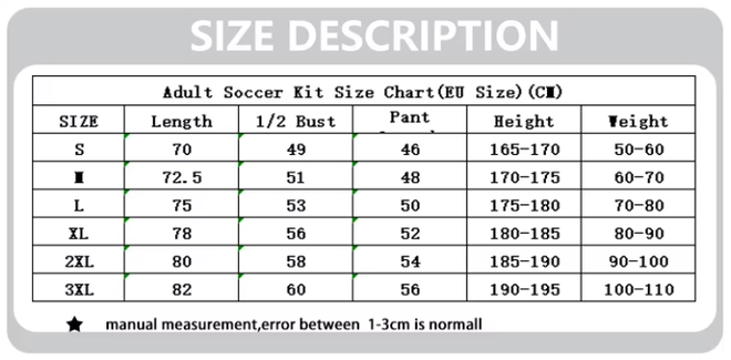 Sports Wear Training Tracksuit Football Jersey Set