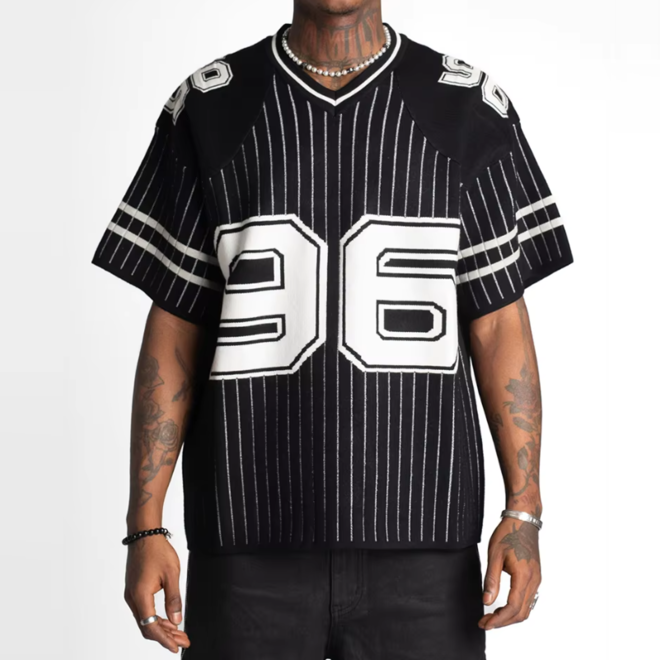 Casual Pullover Summer Short Sleeve Football Jersey