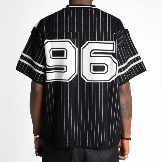 Casual Pullover Summer Short Sleeve Football Jersey