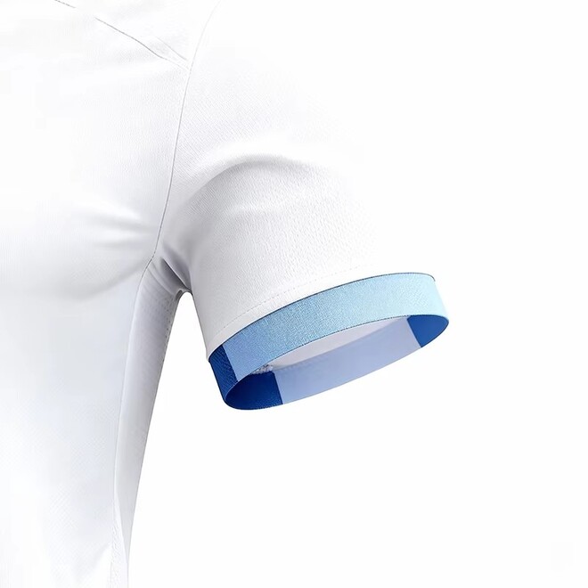 Color Blocking U Neck Soccer Jersey Set
