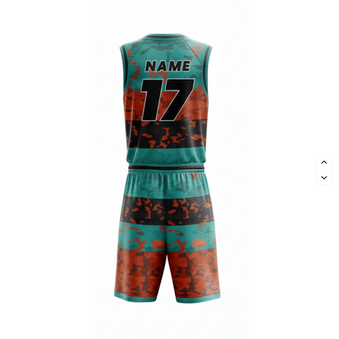 Professional American Basketball Jerseys Set