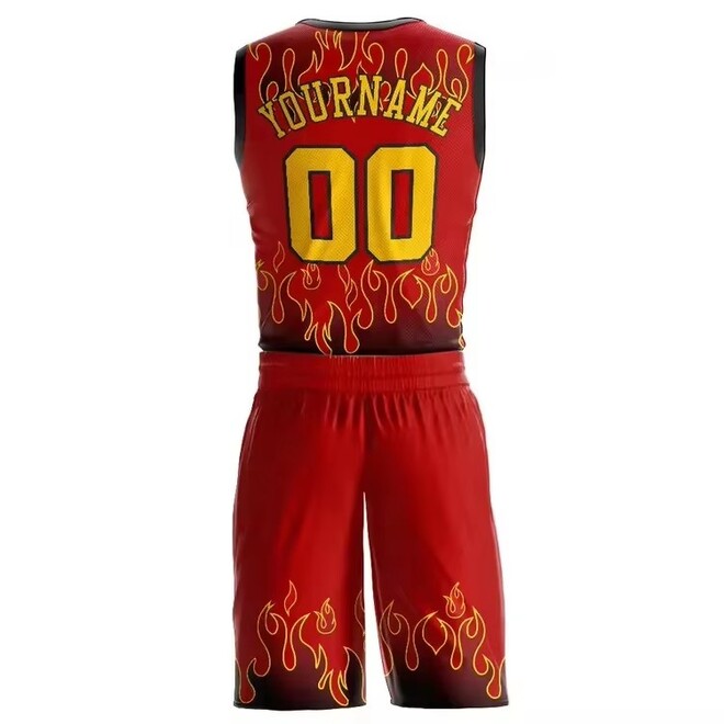 Plus Size Basketball Jersey Uniforms with Quick Dry and Moisture Wicking Features Set