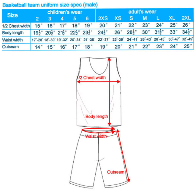 Men Sports Wears Basketball Jerseys Set