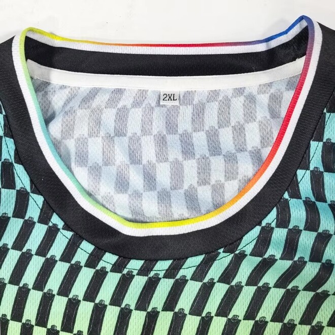 Fashion Retro Colorful Basketball Jersey
