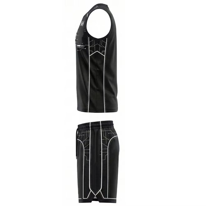 Breathable Basketball Jersey Uniform Set