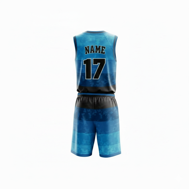 Embroidery Stitched Quick Dry Basketball Jerseys Set