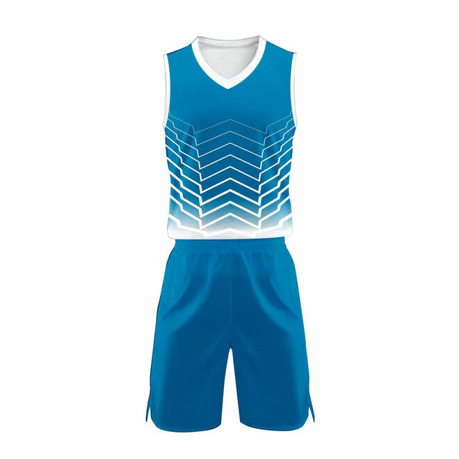 Breathable Anti Bacterial Quick Dry Printed Basketball Uniform Set