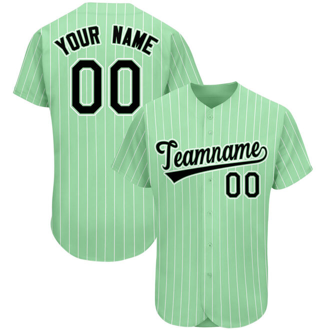 Printed Adults Short Sleeve Baseball Jersey