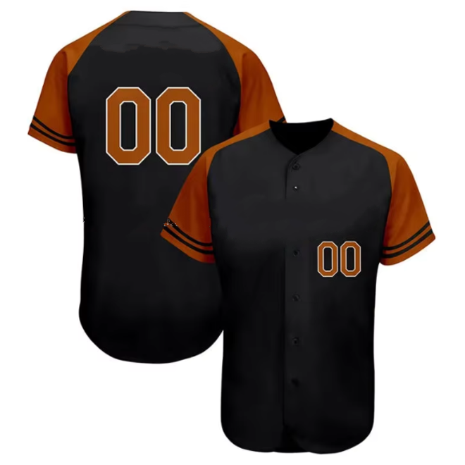 V Neck Patchwork Baseball Softball Jerseys