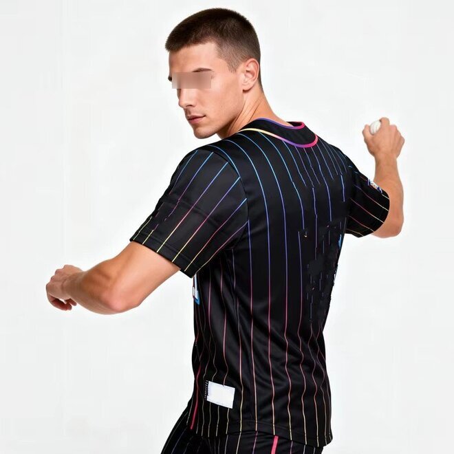 Full Button Baseball Jerseys