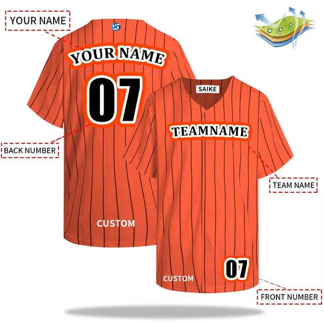 Custom Sports Baseball Jersey