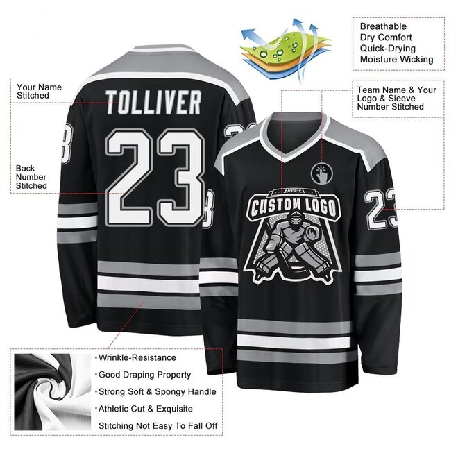 Custom Polyester Ice Hockey Jersey