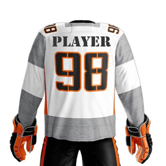 Custom Personalized Name Number Team Ice Hockey Jersey Set