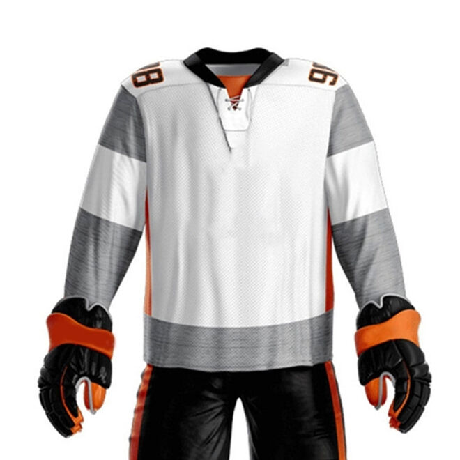 Custom Personalized Name Number Team Ice Hockey Jersey Set