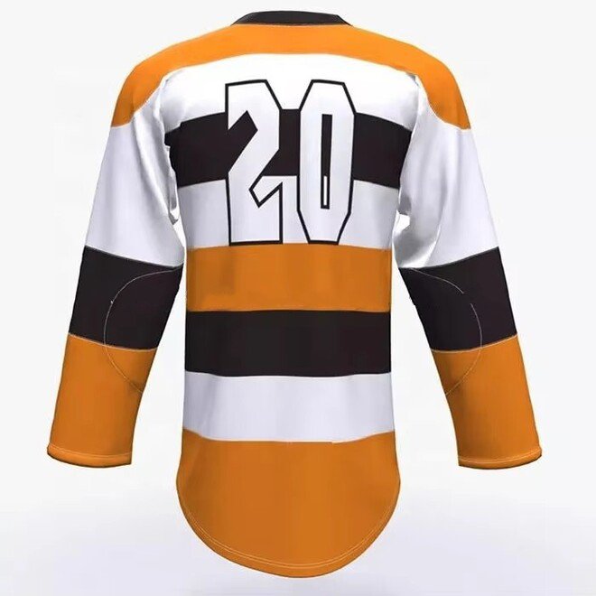 Striped Ice Hockey Jerseys for Men