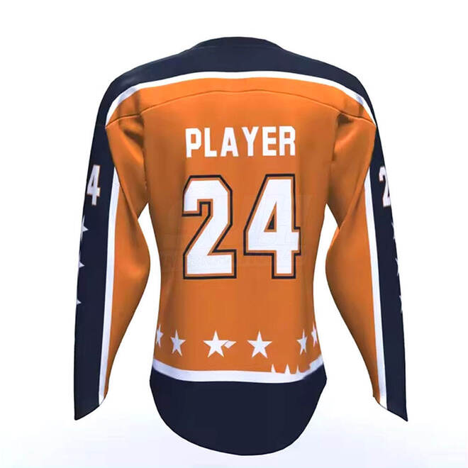 Breathable Lightweight Plus Size Quick Dry Ice Hockey Jersey