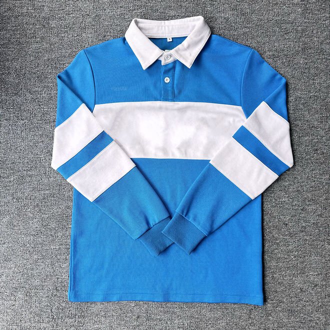Eco Friendly Cotton Embroidery Patch Rugby Jersey