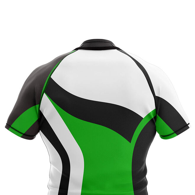 Short Breathable Fabric Strong Stitching Long Lasting Wear Rugby Jersey