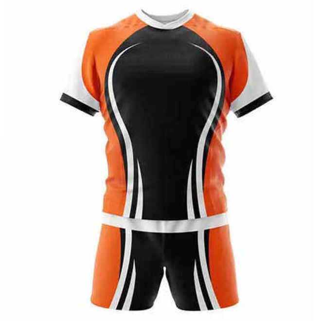 Breathable Durable Short Sleeve Rugby Uniform