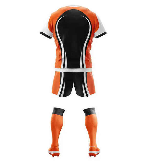 Breathable Durable Short Sleeve Rugby Uniform
